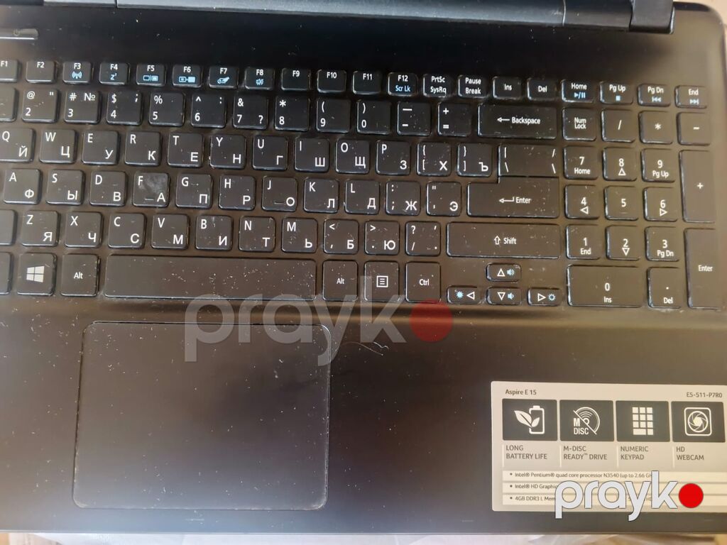 Acer Aspire E 15 (ES-511-P7D0) noutbuk - Ekran: 15.6" - Prosessor — Acer, Şirvan (3)