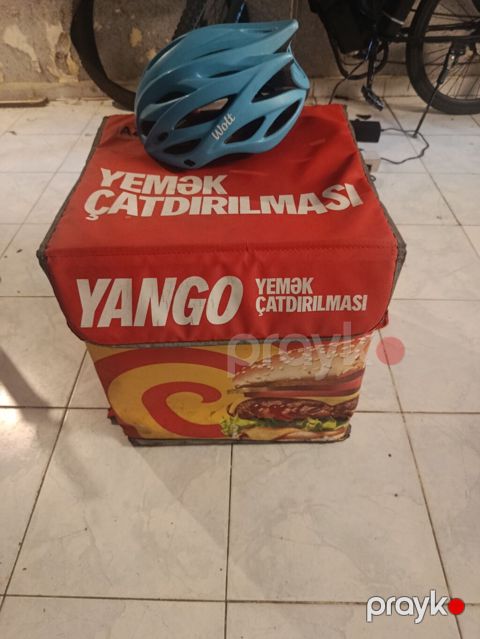 Yango çantasi satilir. istifadeye yararlidir. kask, canta, telefon — Bakı