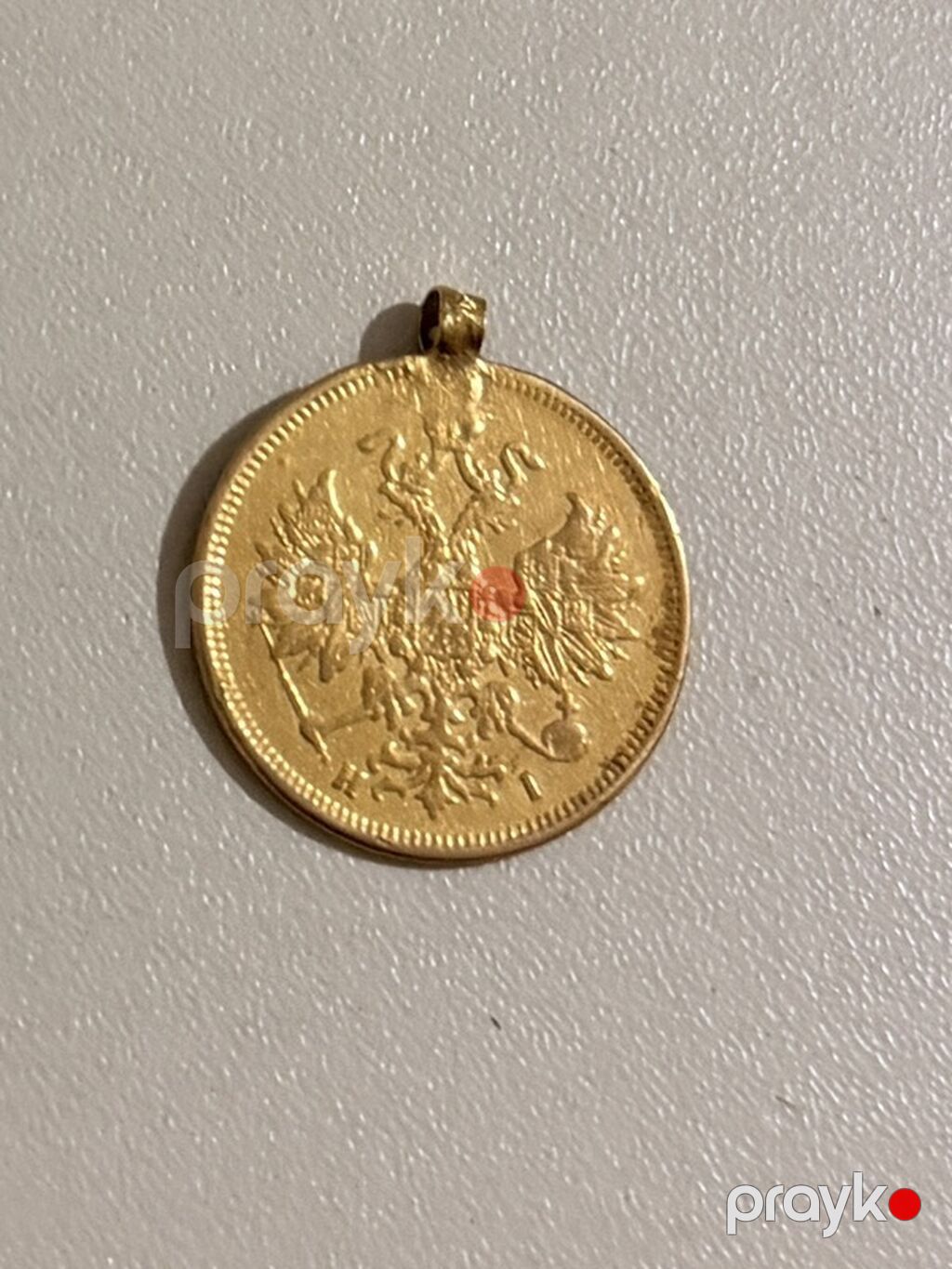 Kulon, Sarı qızıl, 916 Əyar, Qaşsız, 4 g — Dəbilqə, Digah (2)