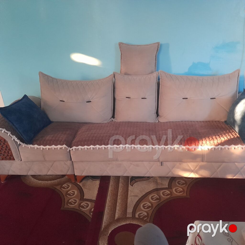 Künc divan, İşlənmiş, Bazalı, Vеlur parça, Çatdırılma yoxdur — Divanlər, İsmayıllı (2)