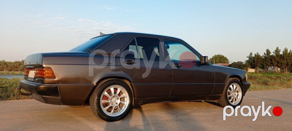 Mercedes 190, 2.0 L, 1991 il, 250 000 km — Avtomobillər, Şirvan (4)