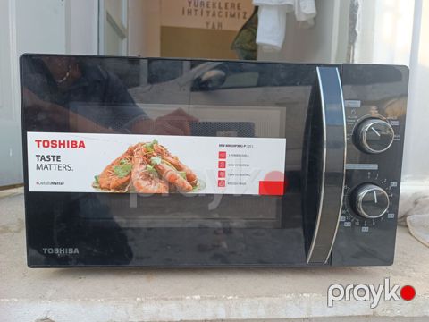 Toshiba MW-MM20P(BK)-P mikrodalğalı soba – 20L - Mexaniki idarəetmə — Bakı