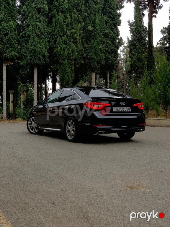 Hyundai Sonata, 2.0 L, 2015 il, 190 000 km — Avtomobillər, Tovuz (6)