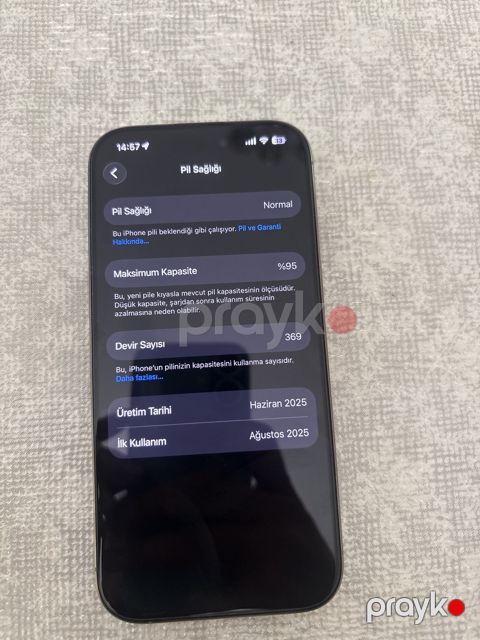 Apple iPhone 16 Pro Natural Titanium 256GB/8GB — Bakı