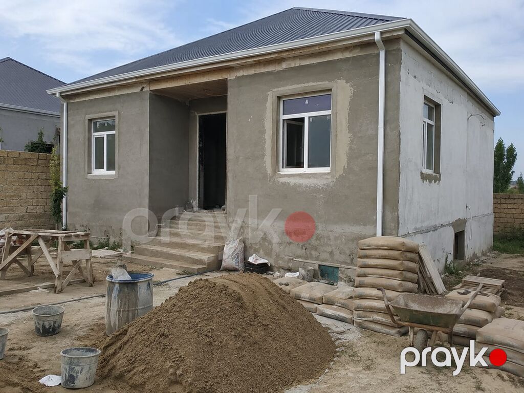 3 otaqlı, 100 kv. m, Təmirsiz — Ev, villa, Xaçmaz (3)