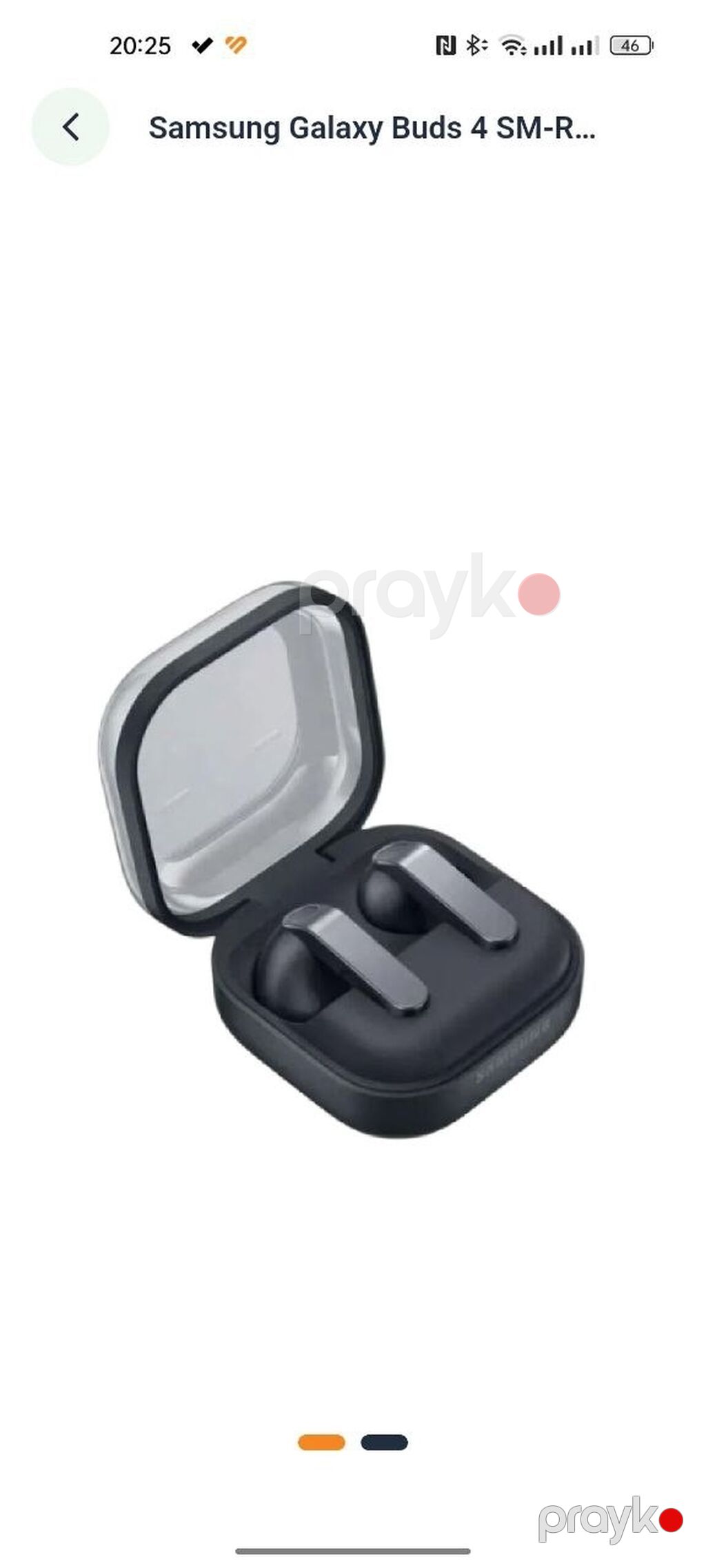 Samsung Galaxy Buds 4 (SM-R - Qulaqdaxili TWS naqilsiz qulaqlıq — Qulaqcıqlar, Bakı