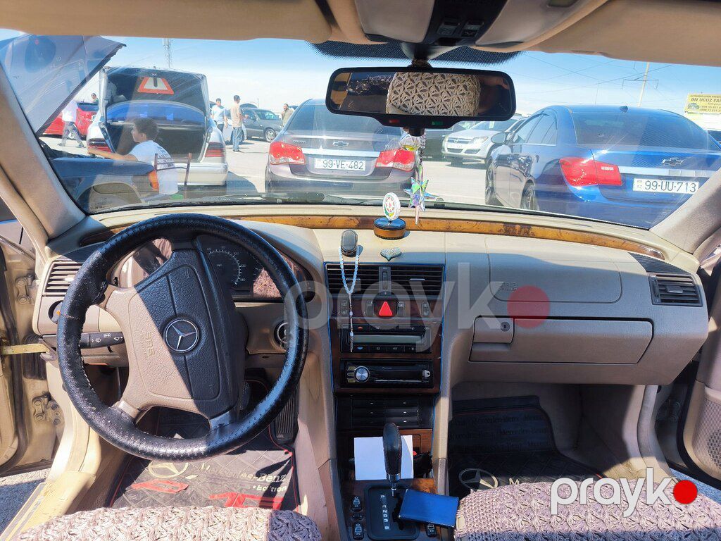 Mercedes C 220, 2.2 L, 1996 il, 390 117 km — Avtomobillər, Bakı (6)