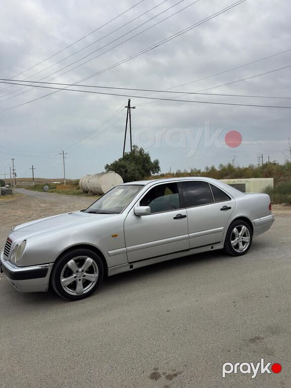 Mercedes E 300, 3.0 L, 1995 il, 595 311 km — Avtomobillər, Naftalan (3)