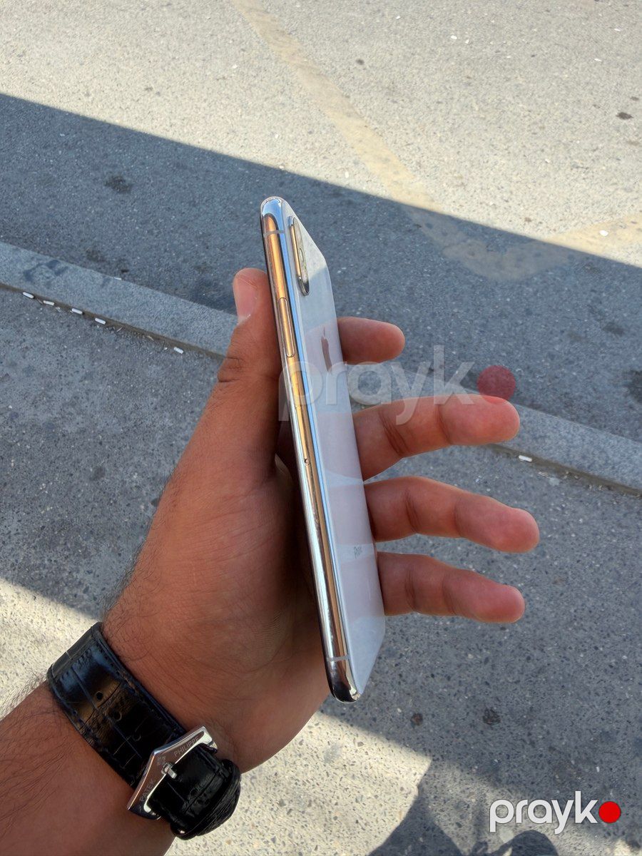 Apple iPhone X Silver 64GB/3GB — Smartfonlar, Bakı (3)