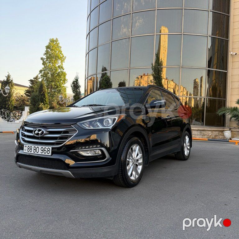Hyundai Santa Fe, 2.0 L, 2017 il, 110 524 km — Avtomobillər, Bakı (3)