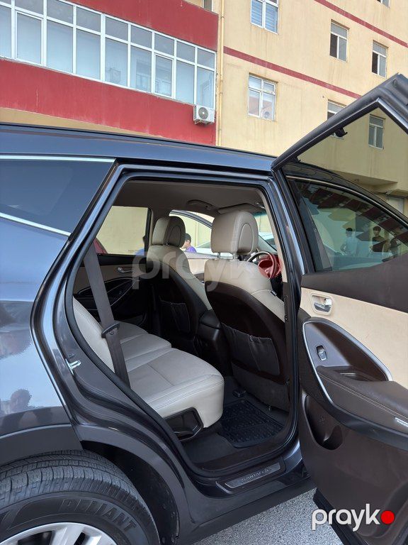 Hyundai Santa Fe, 2.0 L, 2016 il, 128 000 km — Avtomobillər, Bakı (8)