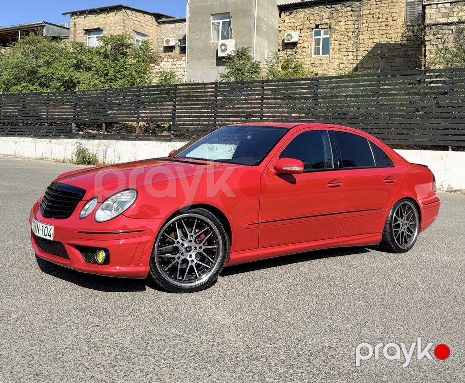 Mercedes E 320, 3.2 L, 2002 il, 423 000 km — Avtomobillər, Bakı (6)
