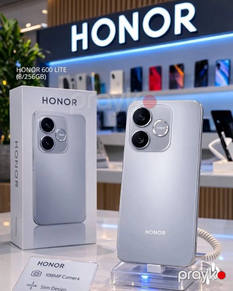 Honor 600 Lite Velvet Grey 256GB/8GB — Bakı