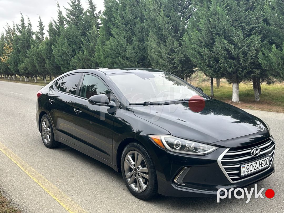 "Hyundai Elantra, 2016 il" icarəsi — Avtomobil icarəsi, Bakı (3)