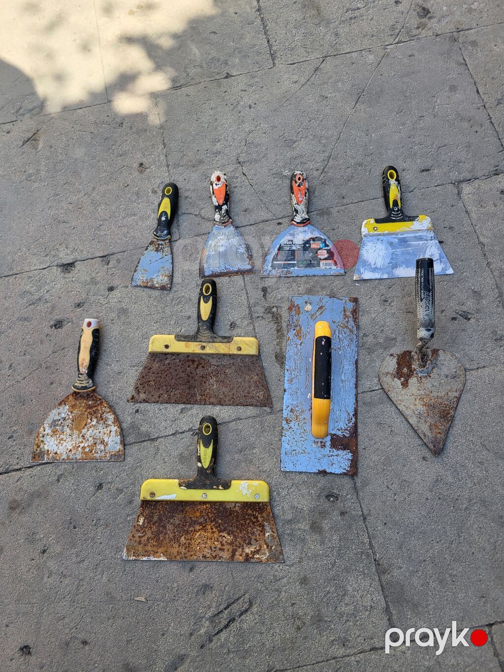 İşlənmiş Şpatel Rəngsaz(malyar), Ödənişli çatdırılma — Boyacı aləti, Bakı (3)