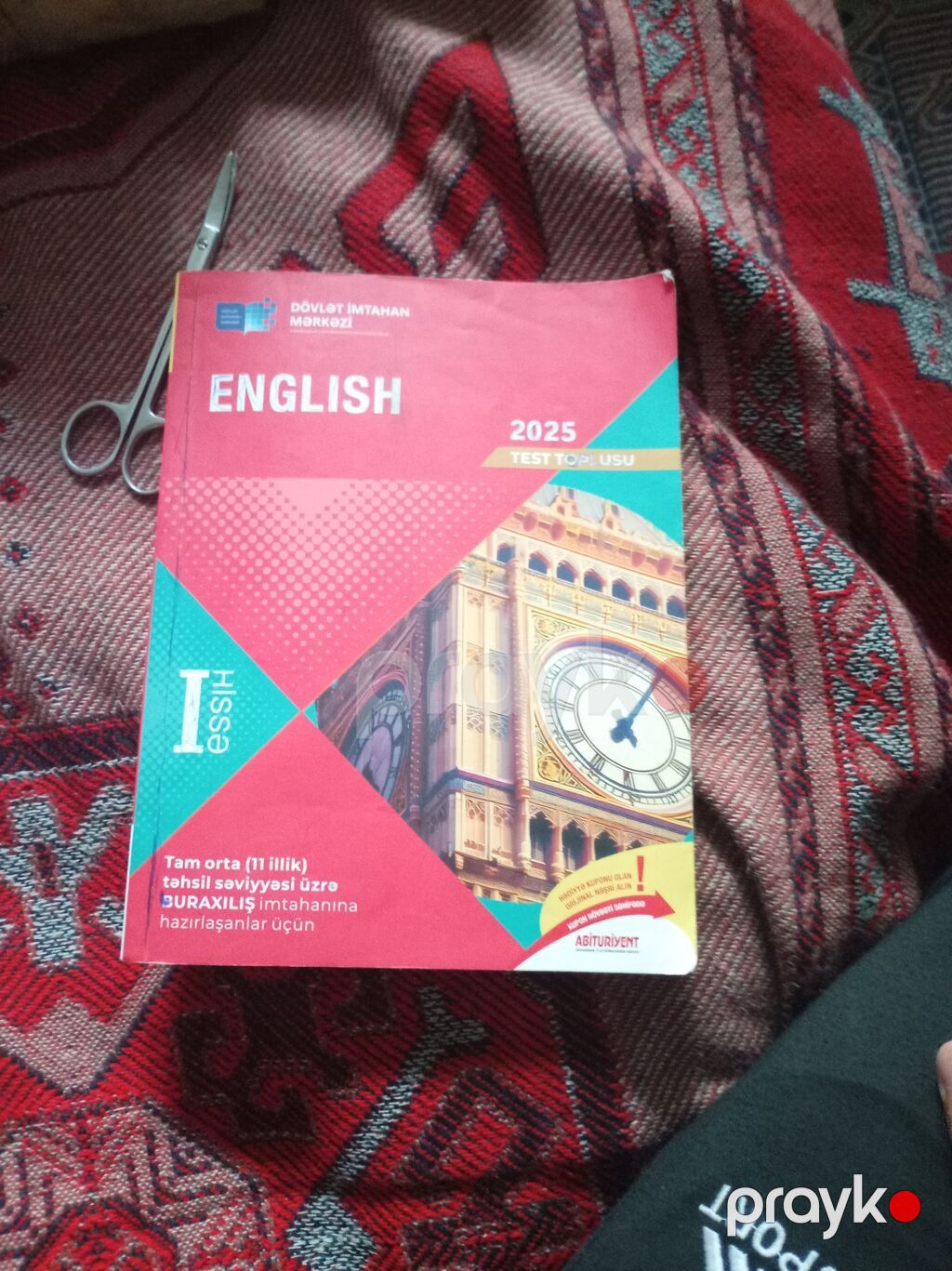 English dili test toplusu satılır 1ci hisse 2025 kitabı yenidir hec — Kitablar, Bakı (3)