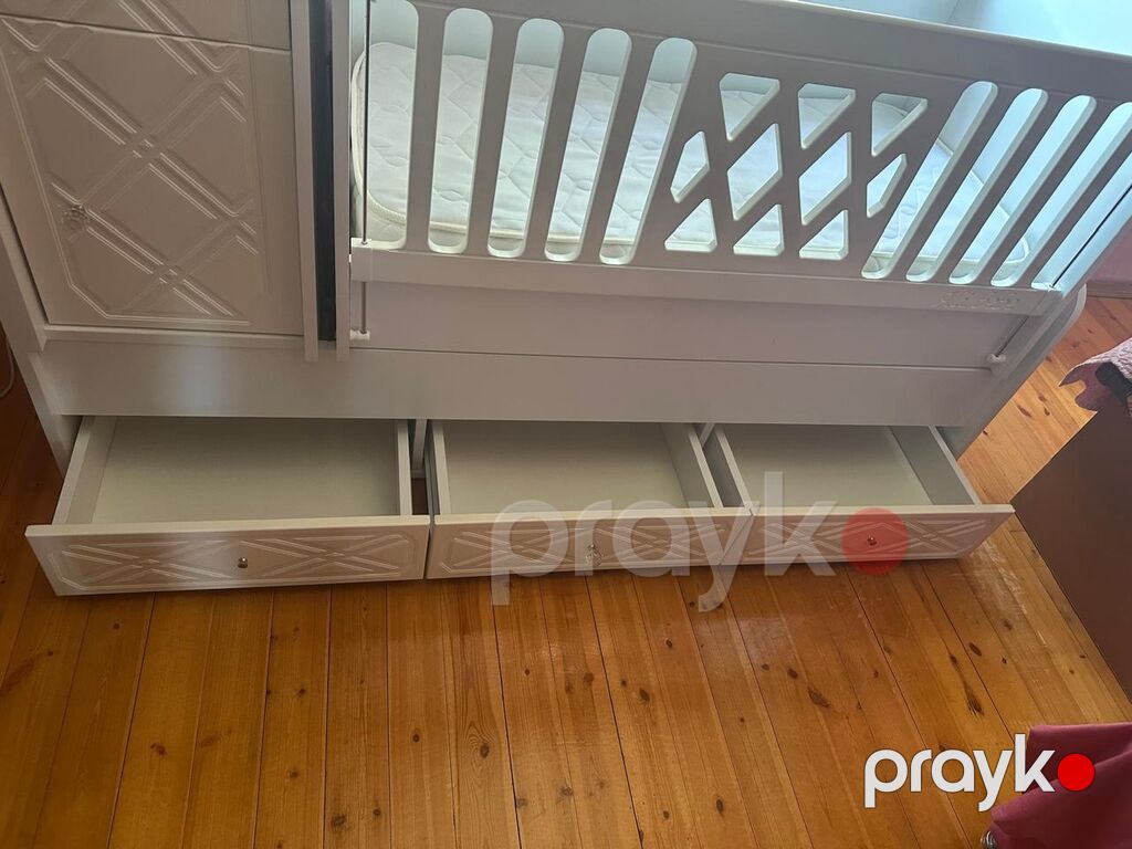 Oğlan və qız üçün, İşlənmiş, Dördbucaq, Beşik, Dəstsiz, Matras ilə — Bəşikləri, Digah (2)