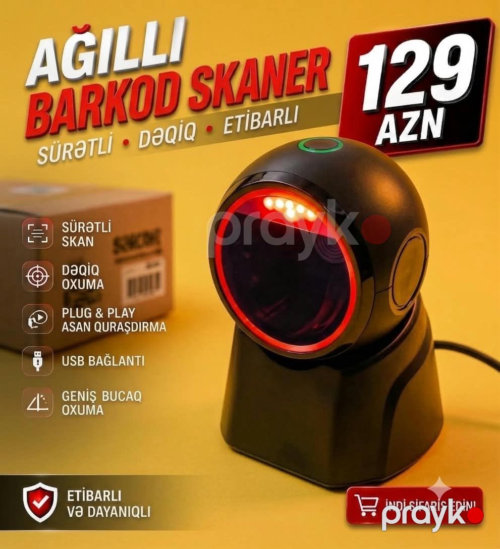 Ağıllı barkod skaner — sürətli və dəqiq oxunuş — Diaqnostika cihazları, Sumqayıt (2)