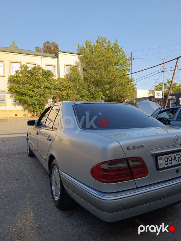 Mercedes E 240, 2.4 L, 1998 il, 250 000 km — Avtomobillər, Bakı (6)