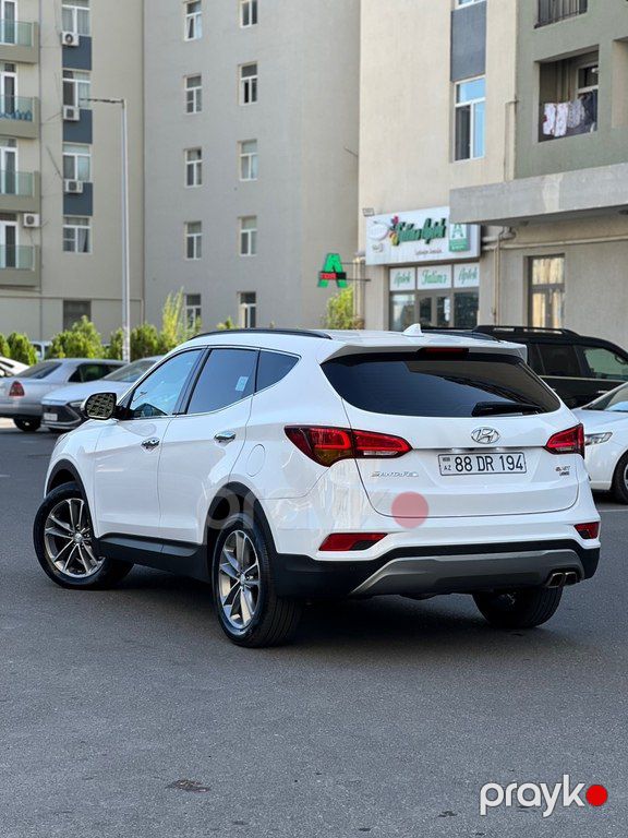 Hyundai Santa Fe, 2.0 L, 2016 il, 167 300 km — Avtomobillər, Bakı (4)