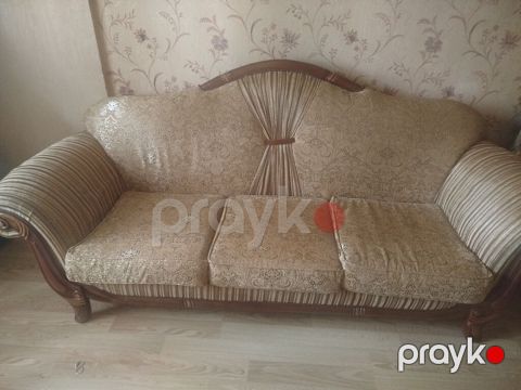 Klassik üslubda yumşaq mebel dəsti - Tərkib: 3 nəfərlik divan + 2 — Bakı