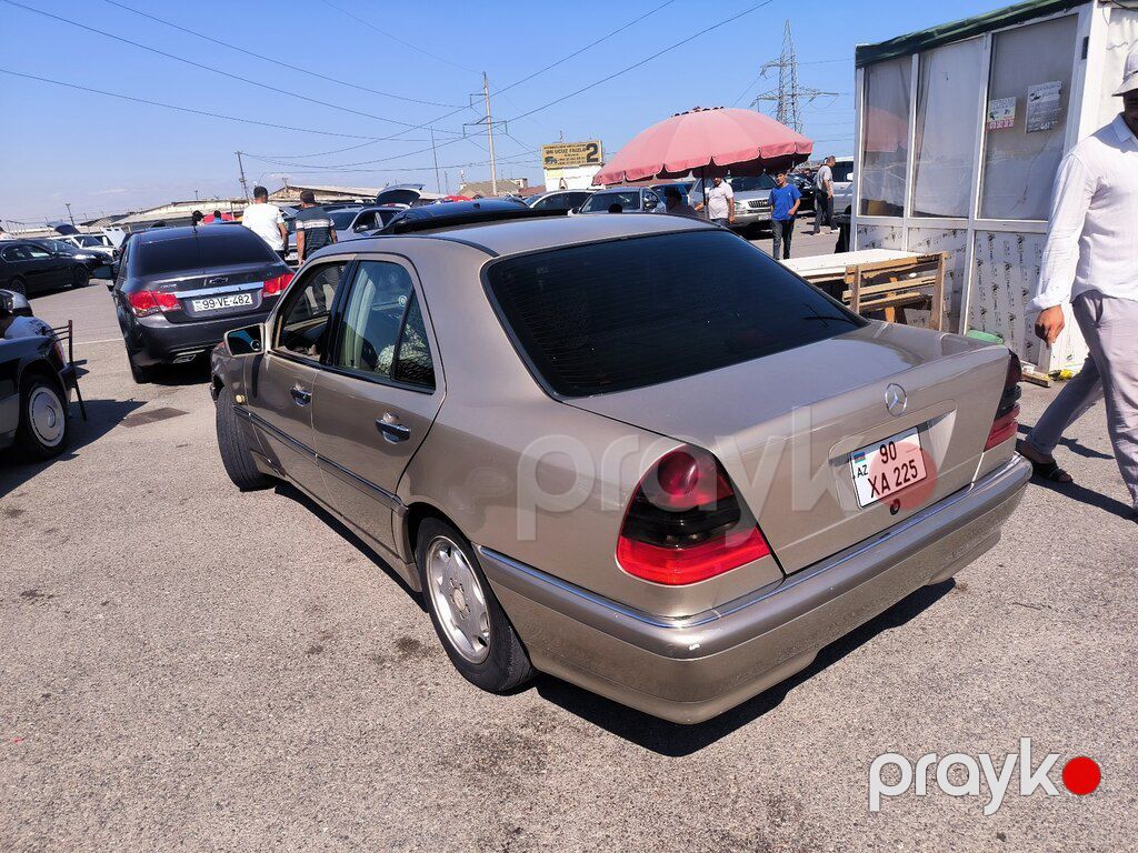 Mercedes C 220, 2.2 L, 1996 il, 390 117 km — Avtomobillər, Bakı (2)