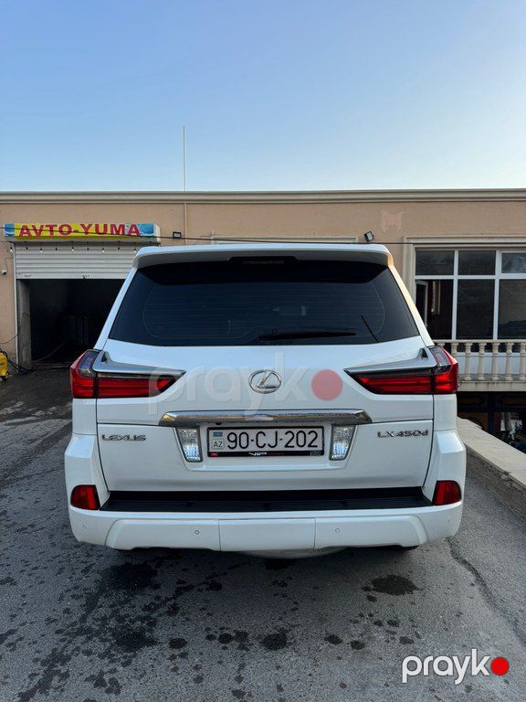 Lexus LX 450d, 4.5 L, 2016 il, 194 600 km — Avtomobillər, Bakı (6)