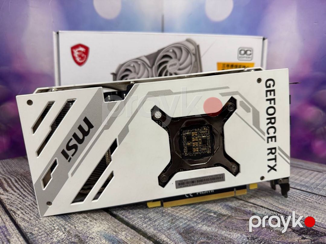 Video kart MSI RTX 4070 Super Ventus 2X OC White 12GB — Kompüterlər və noutbuklar, Bakı (3)