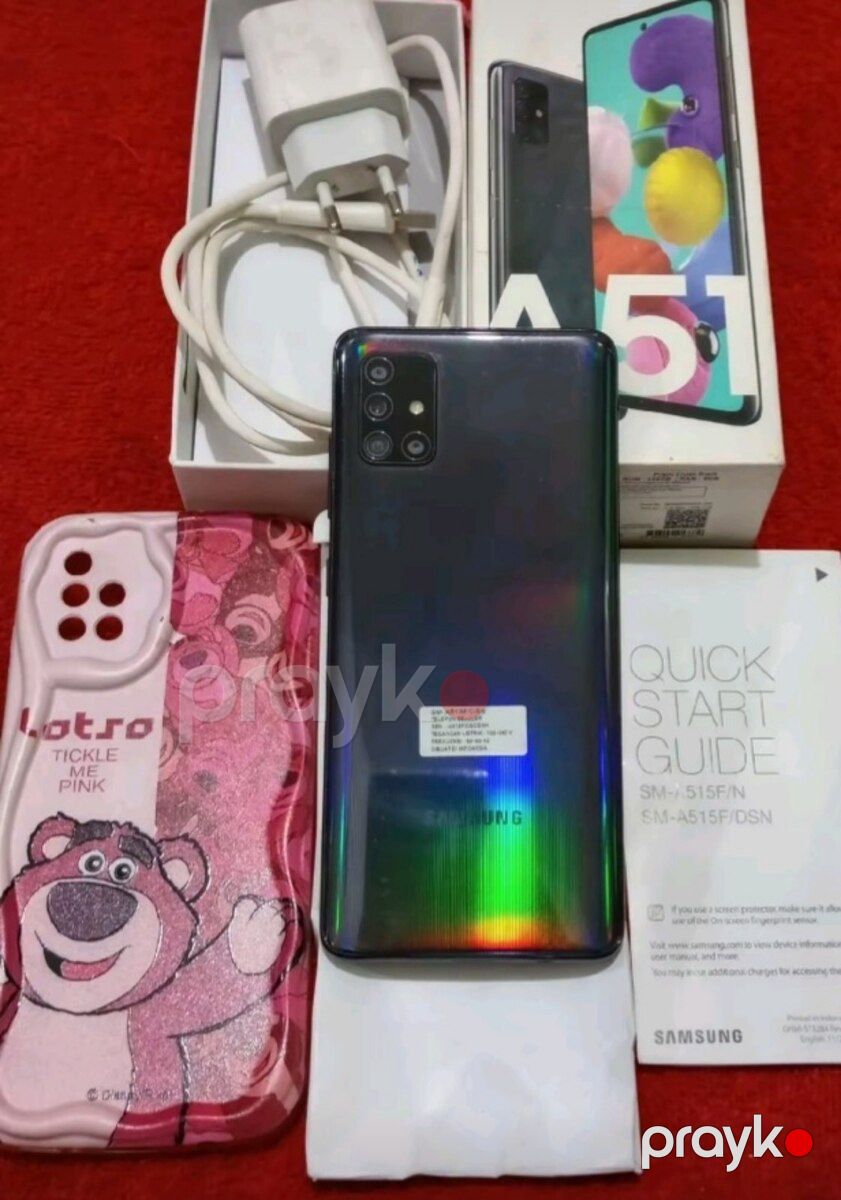 Samsung Galaxy A51 Prism Crush Black 128GB/8GB — Smartfonlar, Bakı (2)