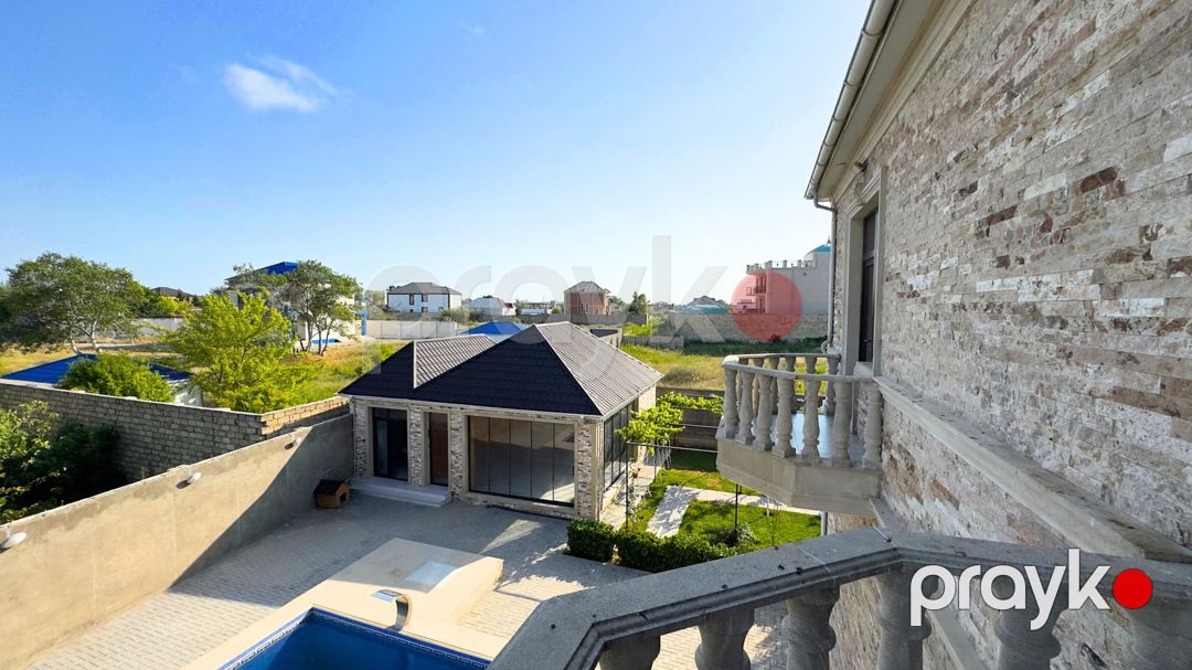 Satılır 5 otaqlı həyət evi/bağ evi 400 m² — Ev, villa, Bakı (5)