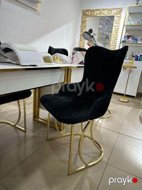 Salon kreslosu qiy 100 man. unvan Varovski. Gumus(2558) E — Bakı