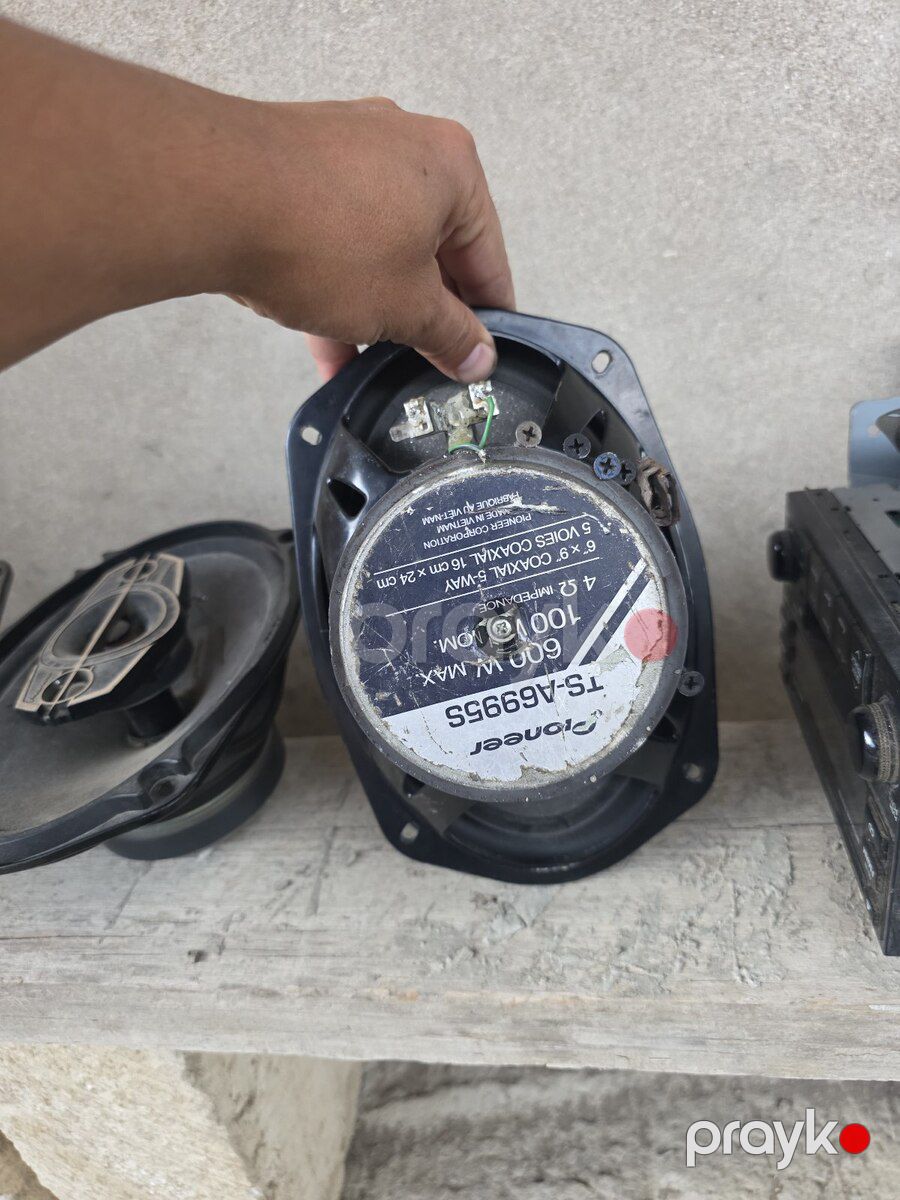 Pioneer 3230 Ub və dinamiklər 600w — Ehtiyat hissələri və aksesuarlar, Bakı (2)