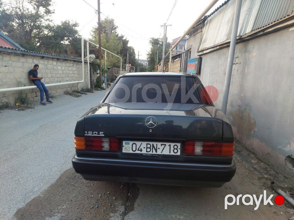 Mercedes 190, 2.0 L, 1989 il, 416 444 km — Avtomobillər, Bakı (4)