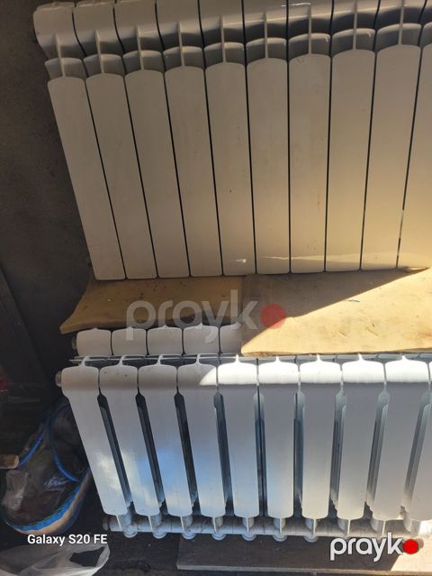 Alüminium radiatorlar 6x 6 denesi 540m butun aksesuarlari ile — Sumqayıt