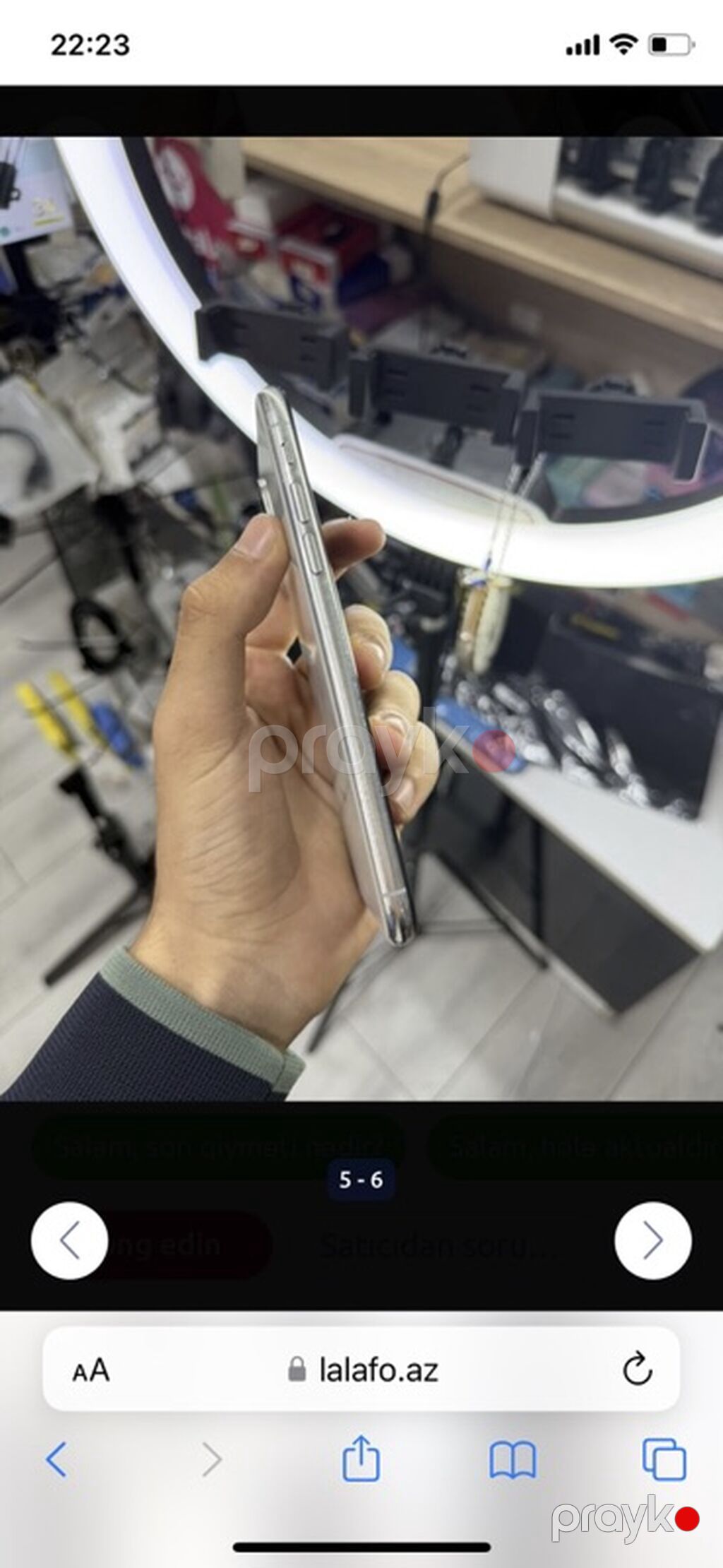 IPhone X, Gümüşü, Face ID — Apple iPhone, Bakı (5)