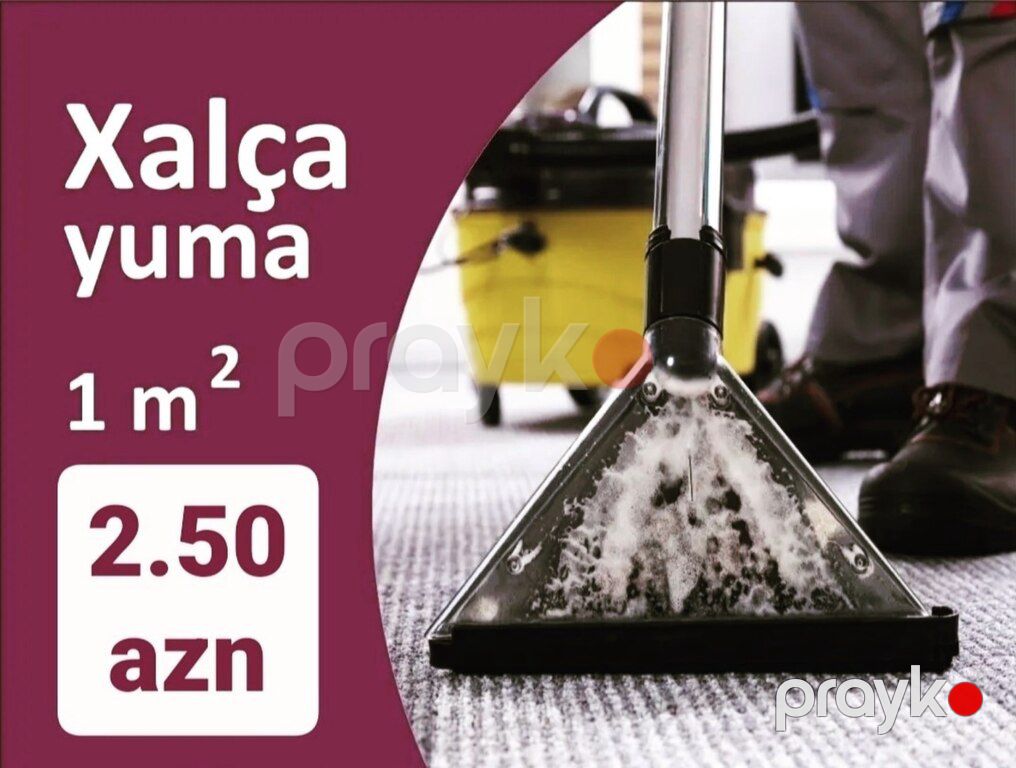 Xalçayuma xidməti — Təmizlik, Bakı