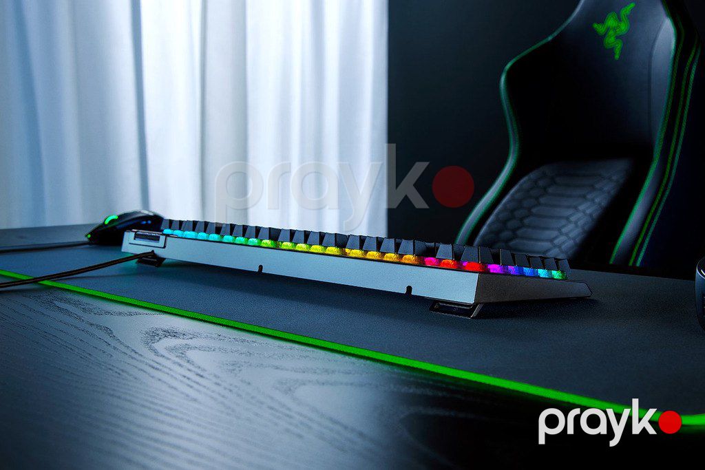 Oyun klaviaturası "Razer BlackWidow V4 X Yellow Switch" — Periferik cihazlar, Bakı (9)