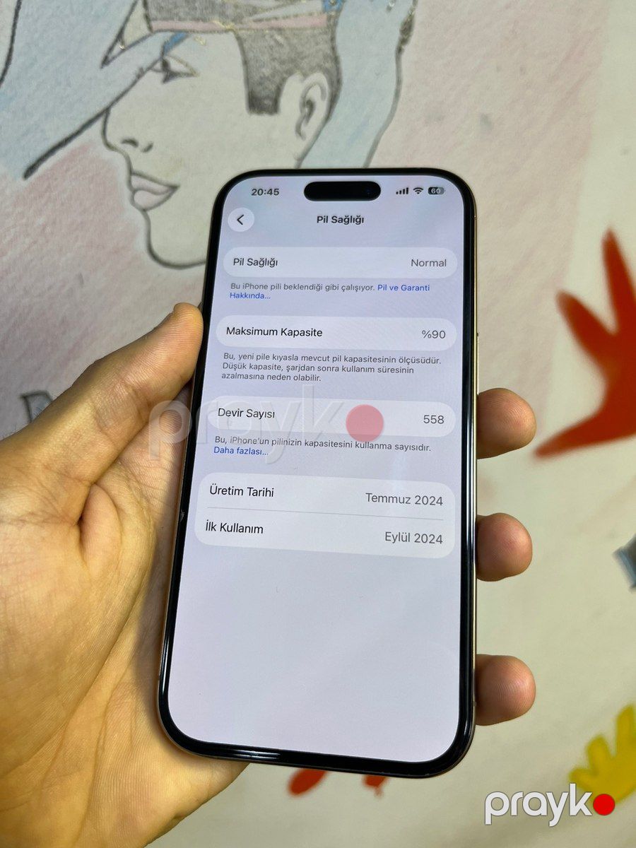 Apple iPhone 16 Pro Desert Titanium 128GB/8GB — Smartfonlar, Bakı (5)