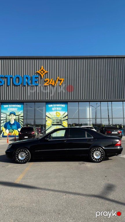 Mercedes S 320, 3.2 L, 1999 il, 280 000 km — Avtomobillər, Bakı (6)