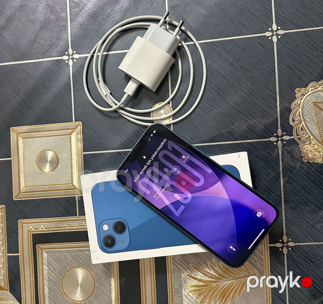 Apple iPhone 13 Blue 128GB/4GB — Smartfonlar, Bakı (3)