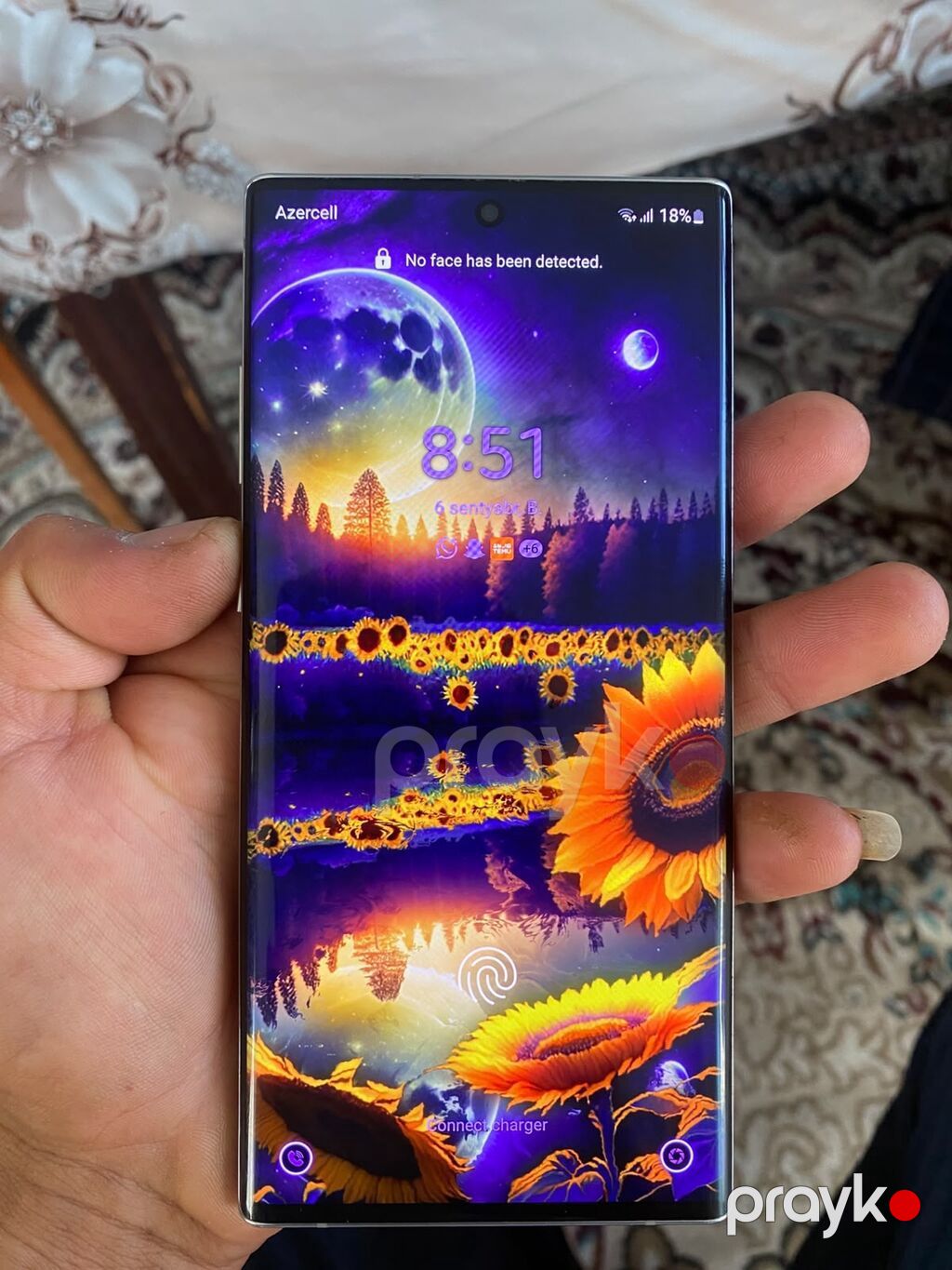 Samsung Note 10 Plus, 256 GB, rəng - Qara, Barmaq izi — Samsung, Hacıqabul