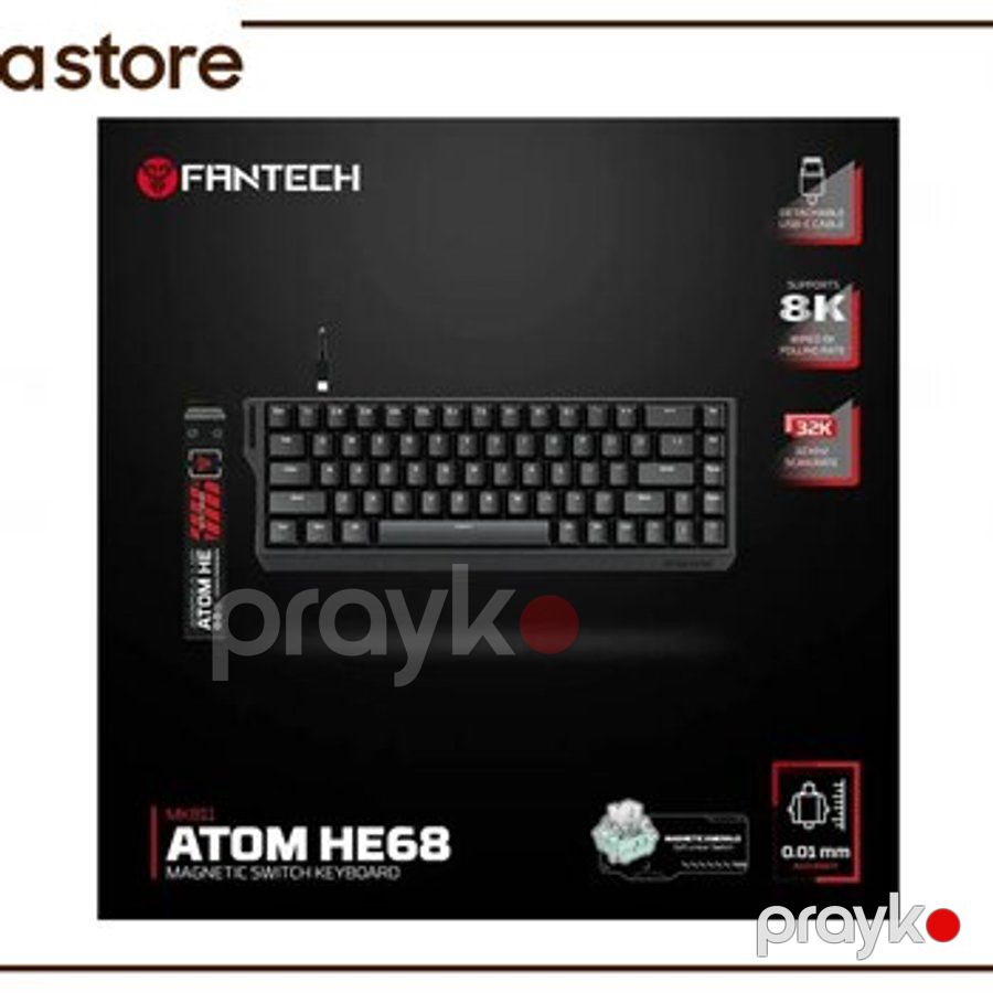 Fantech Atom HE68 MK811 Emerald Switch Magnetic Gaming Keyboard — Kompüterlər və noutbuklar, Bakı