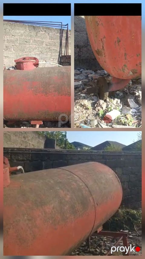 Məhsul: Sənaye tipli metal silindrik çən - Material: qalın divarlı — Digah