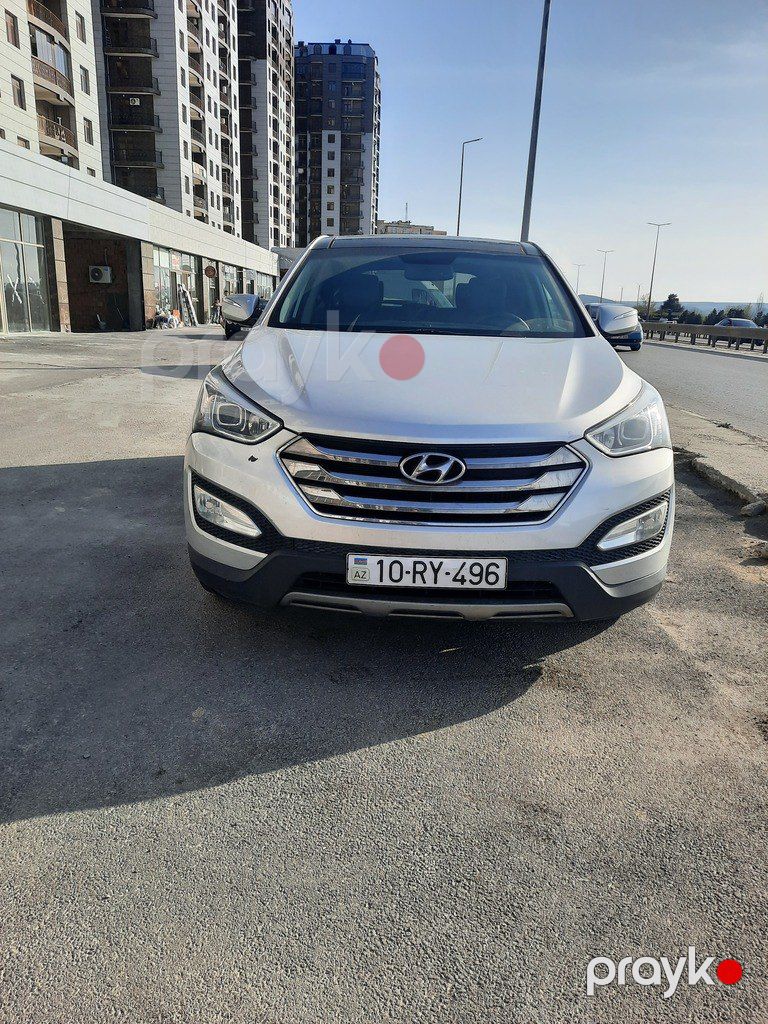 Hyundai Santa Fe, 2.0 L, 2013 il, 142 500 km — Avtomobillər, Bakı