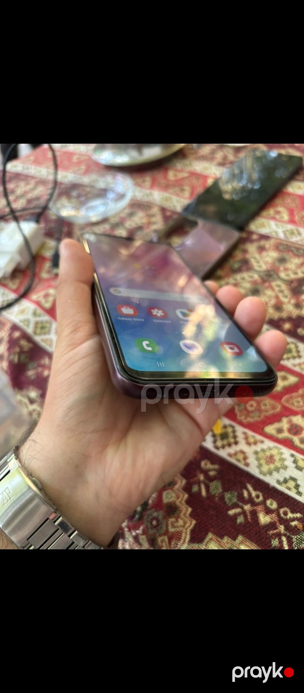 Samsung Galaxy A24 4G, 128 GB, rəng - Bənövşəyi, Barmaq izi — Samsung, Bakı (2)