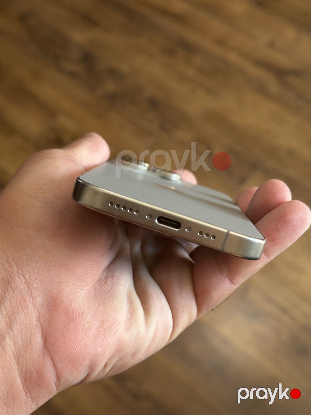 Apple iPhone 15 Pro Natural Titanium 128GB/8GB — Smartfonlar, Bakı (6)
