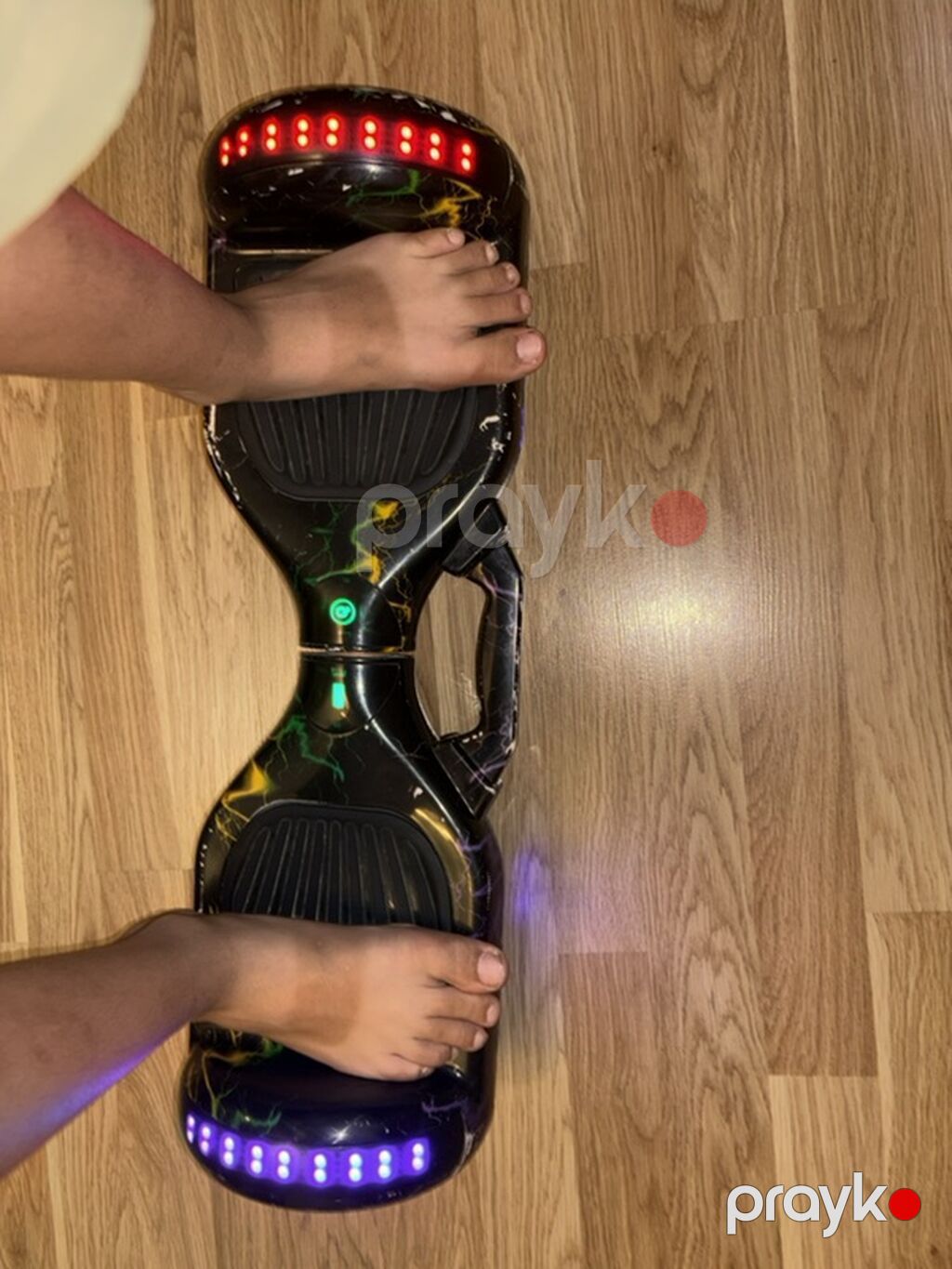 Elektrikli hoverboard skuter - Təkərlər: alüminium diskli, rezin — Hiroskopler, Xırdalan (2)