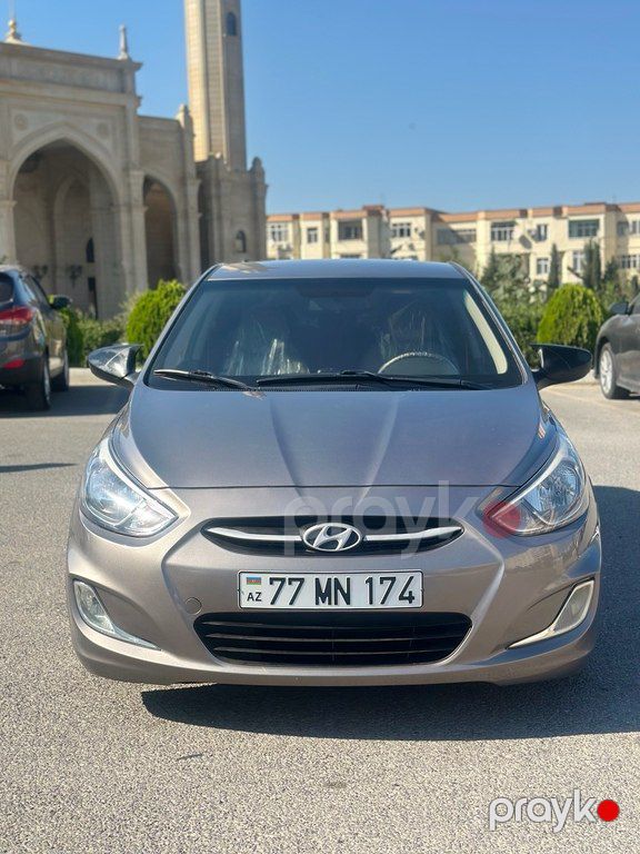 Hyundai Accent, 1.6 L, 2017 il, 100 000 km — Avtomobillər, Bakı