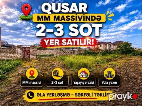 8 sot torpaq sahəsi, Qusar r — Qusar
