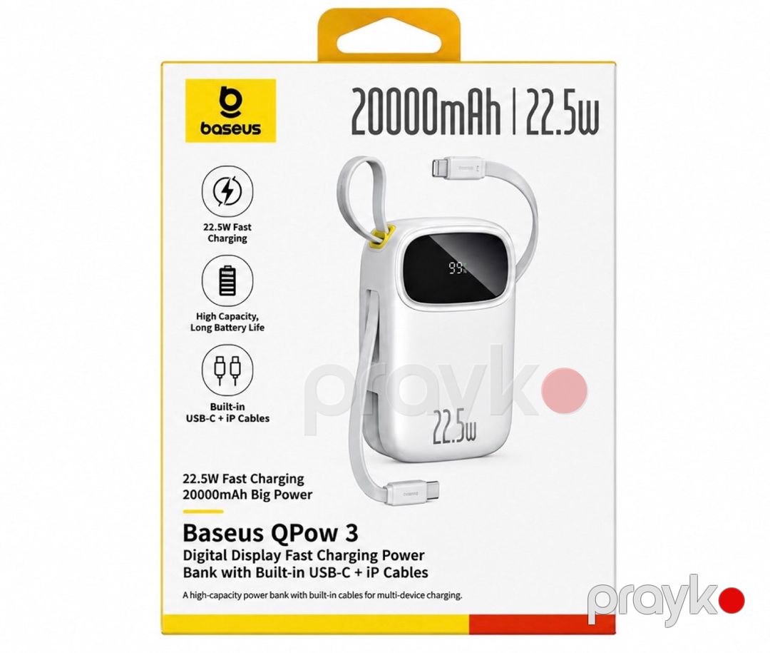 Baseus 22.5w 20000mAh powerbankı — Smartfonlar, Bakı